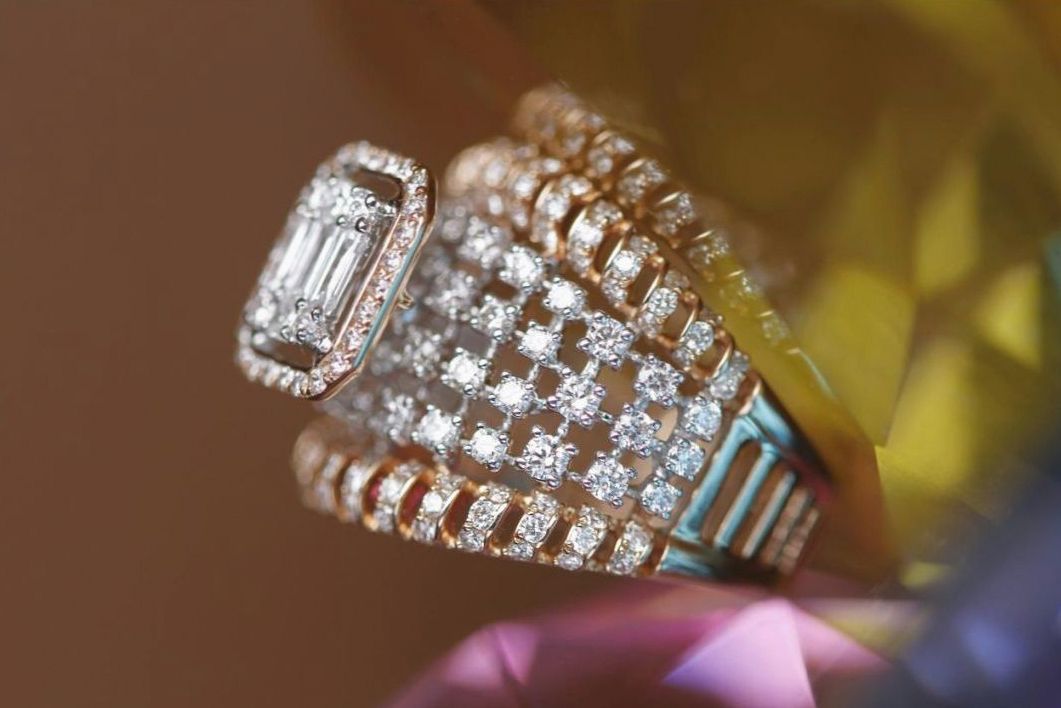 Heirloom jewellery close-up