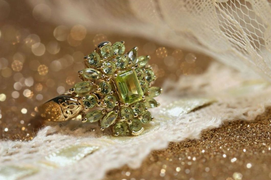 Ethical gemstones on display